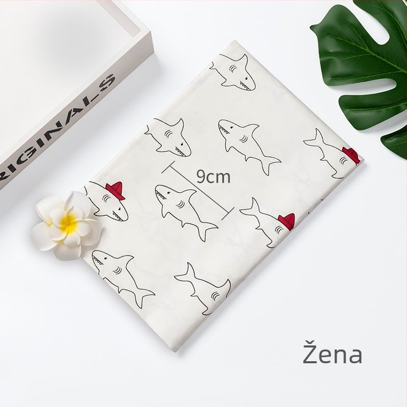 Dječja tiskana pamučna twill tkanina za posteljinu s motivom crtani likovi — 100% pamuk, širina 160 cm, gustoća 133×72, 110 g/m², vlakna 40×40