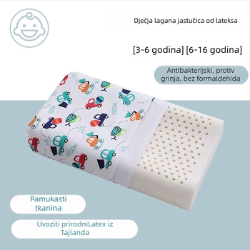 Dječja jastučnica od prirodnog lateksa, prozračna, valovita forma, sadržaj lateksa 90% i više, za sve sezone
