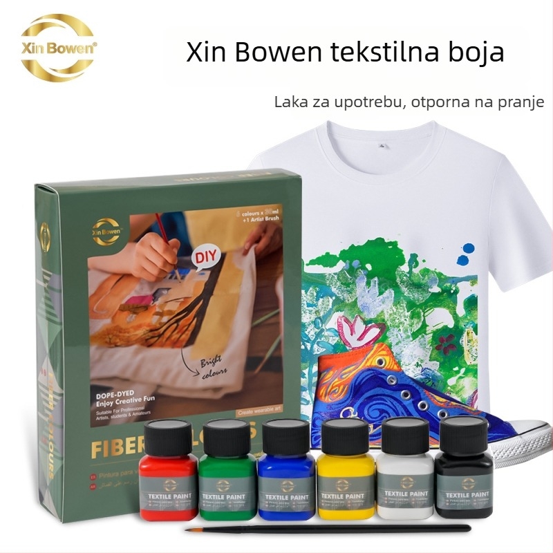 Xin Bowen set pigmenata za slikanje — uljne, akrilne, akvarelne i gouache boje; kutija; zapremina 25 ml; za slikanje.