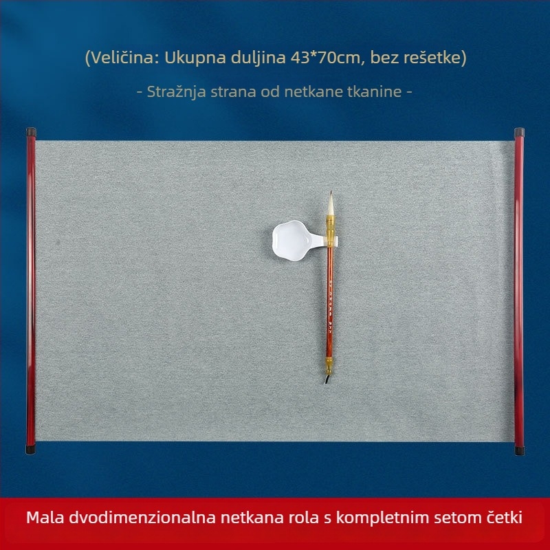 Daily Practice Set Tekstil za Pisanje Vodom – Pravokutni Valjak za Kaligrafiju
