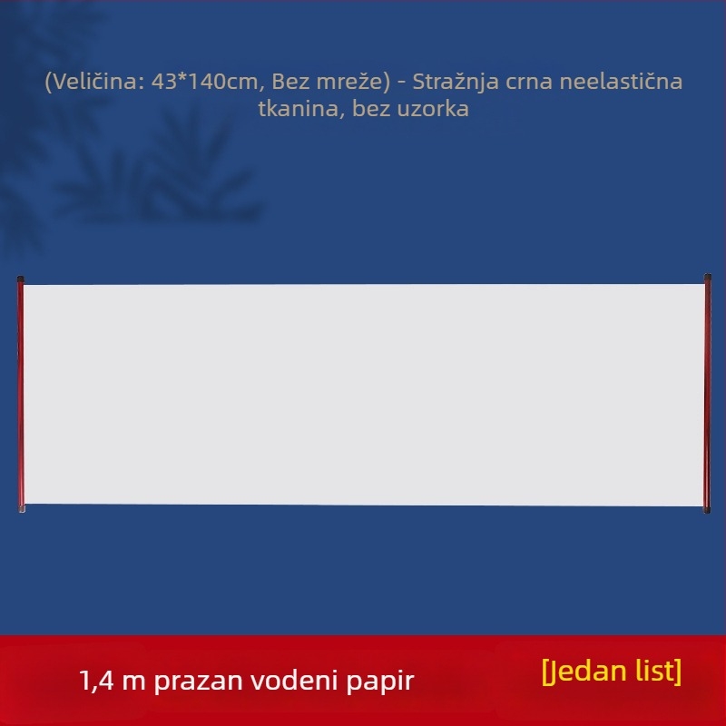 Daily Practice Set Tekstil za Pisanje Vodom – Pravokutni Valjak za Kaligrafiju