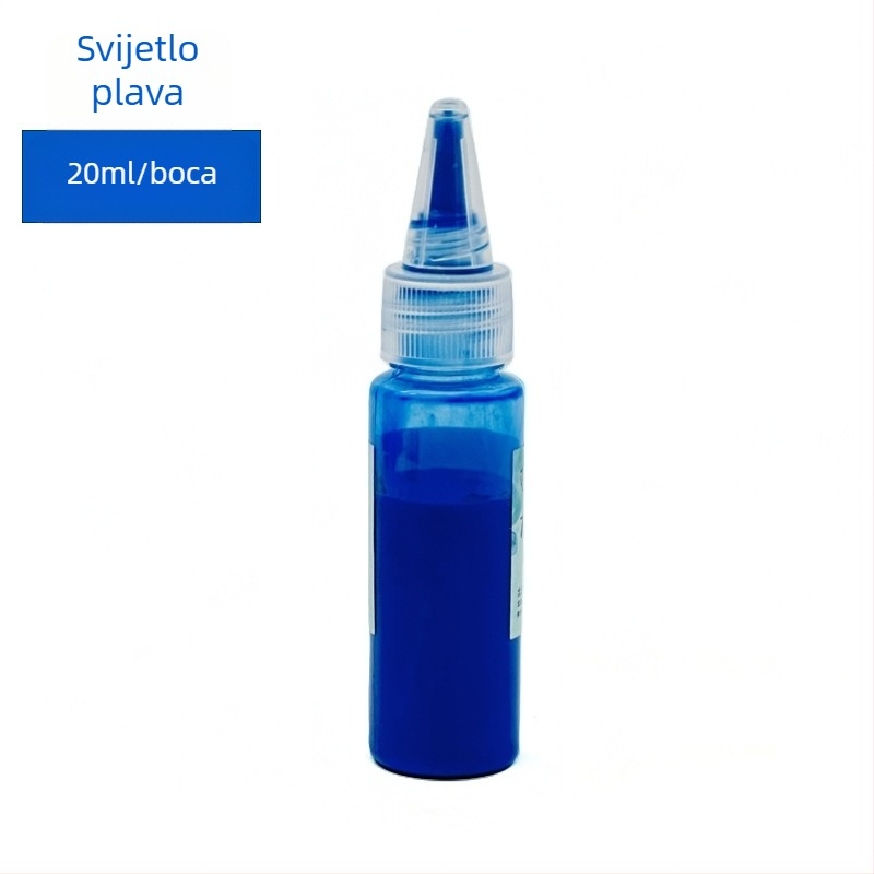 Set lak pigmenta za DIY prazan sklopivi fan, 20 ml, za kinesko slikanje