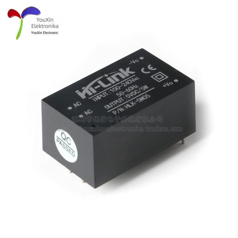 HLK-5M03 modul napajanja AC-DC, ulaz 220V, izlazi 3.3/5/9/12/24V