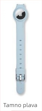 AirTag silikonska zaštitna kućica za ogrlicu ljubimca – mat završetak, otporna na habanje, otporna na pad, silikon materijal, podrška prilagodbi