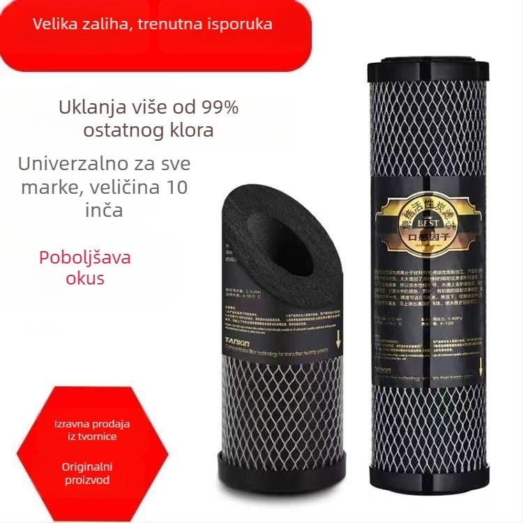 Filter kaseta za kućni pročistač vode, aktivni ugljen, marka Carbon Crystal, model 100z, kapacitet 6000 L