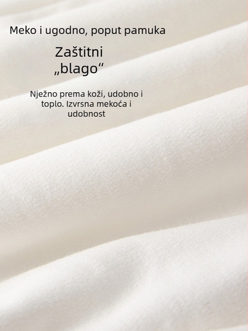 Spavaća vreća za bebe i djecu — debeli pamuk, podstava od čistog pamuka (95%+), punilo od kemijskih vlakana, uzorak crtani likovi