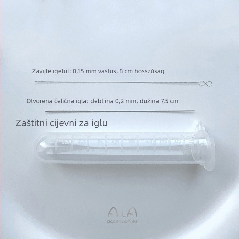 Niz za perlice nakit – otporan na habanje, ručno pleteni konac, tanak konac na velikoj roli