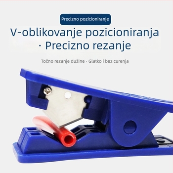 Pneumatski rezač cijevi za PE i PU cijevi, model Pneumatic special pipe cutter