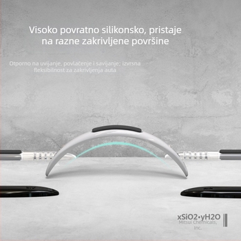 Auto vrata zaštitna traka protiv sudara, silikon antistatički, model LIYANG-01, kompatibilan sa svim modelima