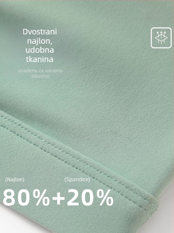 Sportski grudnjak Push-Up, otporan na udarce, podesive naramenice, križni stražnji dio, prozračan, za jogu