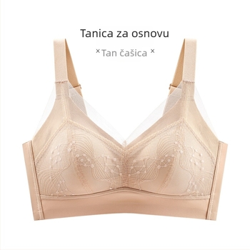 Grudnjak s punim košaricama, glavni materijal spandex, podstava modal, fiksni remeni, stražnje četiri reda kopči, bez metalnih prstena