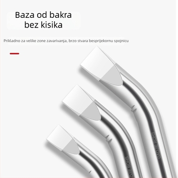 Bezolovna glava za lemilicu, visoke snage serija, 80–1000W, bakrena podloga bez kisika