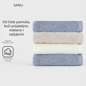 Sanli dječji ručnik od 100% pamuka, ručnik za lice, 38 g, jednostavno tkanje