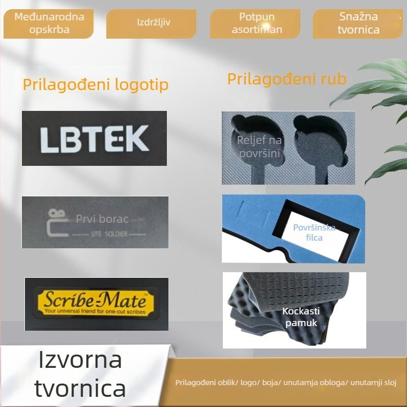 Shun zhuo plastična kutija za alat, prijenosna za automobilsku hitnu popravak, PP materijal, kapacitet 2,7 L, nosivost 25 kg