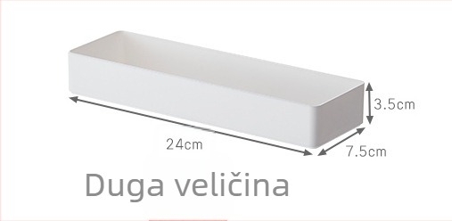 Desktop organizator s integriranim odjeljcima za uredski materijal i kozmetiku, A4 nosač dokumenata, plastika, model 3062, kapacitet 2 L