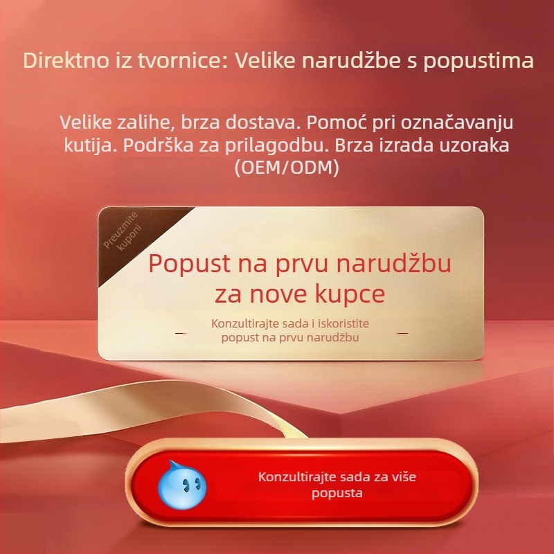 Dječji salivni ručnik od bambusa i pamuka, 40 komada, jednostavna tkanina, mogućnost prilagodbe