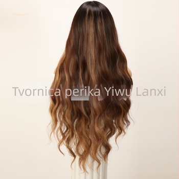 Perika od termičkih vlakana, velike valovite, model SM6060, može se farbati