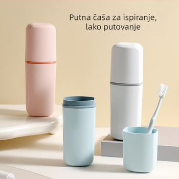 Držač za četkice s mogućnošću pohrane – PP materijal, ispisano logo, način pričvršivanja: drugi načini.