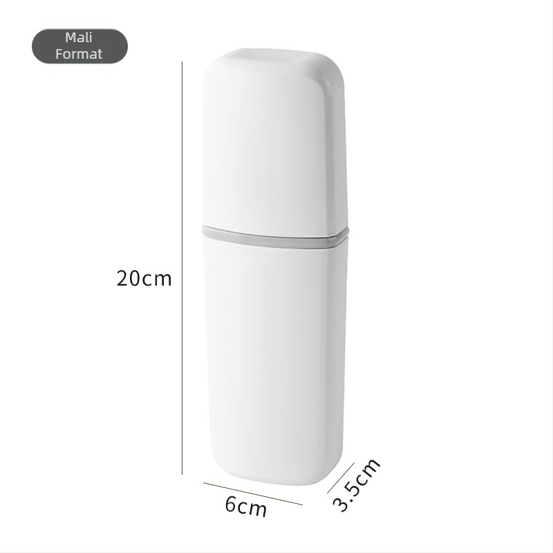 Držač za četkice s mogućnošću pohrane – PP materijal, ispisano logo, način pričvršivanja: drugi načini.