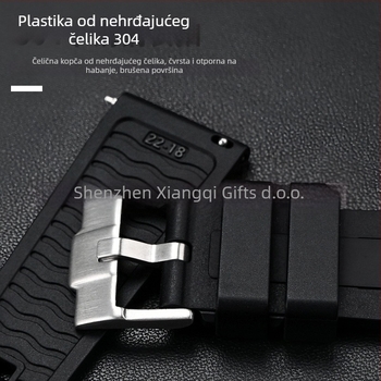 Remen za sat od tekućeg silikona za Omega Seamaster 300, brz uklanjanje, otporan na prašinu, univerzalna kompatibilnost — Cheung Kei