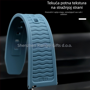 Remen za sat od tekućeg silikona za Omega Seamaster 300, brz uklanjanje, otporan na prašinu, univerzalna kompatibilnost — Cheung Kei