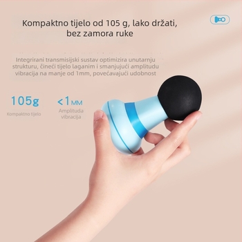 Mini miofascijalni masažni uređaj s USB napajanjem – model 297, 1 glava za masažu