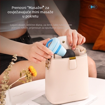 Mini miofascijalni masažni uređaj s USB napajanjem – model 297, 1 glava za masažu