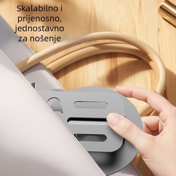 Sklopivi stolni držač za telefon i tablet – metalni, minimalističkog stila, za stolnu upotrebu