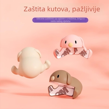 Friendly silikonski zaštitnik za kut stola – pravokutni kut, sigurnost bebe