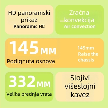 Prozirni plastični kavez za hrčka