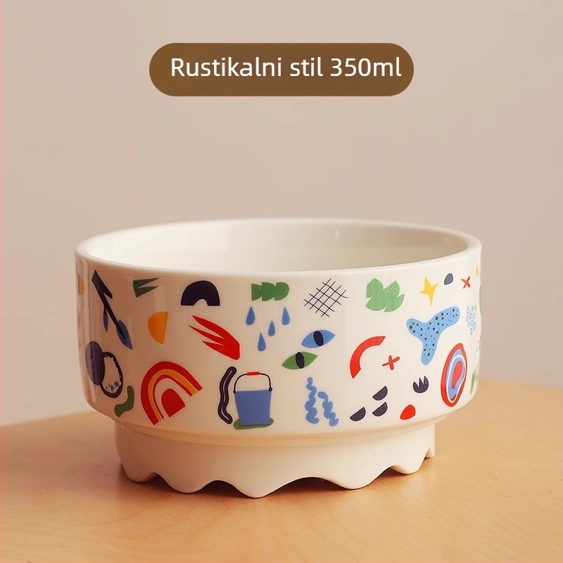 Keramička posuda za vodu za mačke s konstantnom temperaturom grijanja i izolacijom