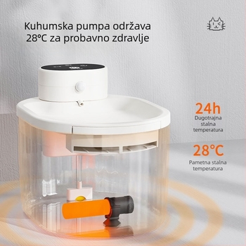 Automatski dispenzer vode za mačke – ABS+PET; Marka Pailide; Inteligentan; Pogodno za mačke; Pribor za hranu kućnih ljubimaca