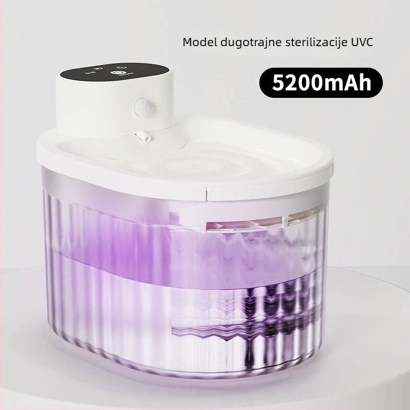 Automatski dispenzer vode za mačke – ABS+PET; Marka Pailide; Inteligentan; Pogodno za mačke; Pribor za hranu kućnih ljubimaca