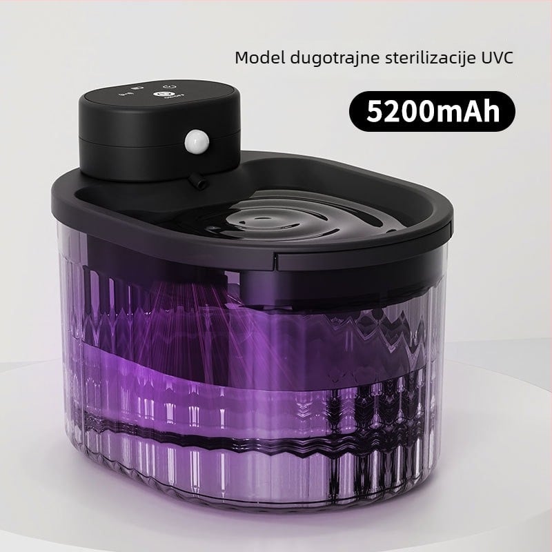 Automatski dispenzer vode za mačke – ABS+PET; Marka Pailide; Inteligentan; Pogodno za mačke; Pribor za hranu kućnih ljubimaca