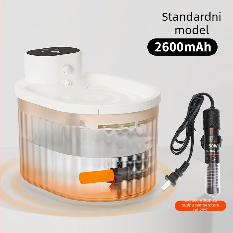 Automatski dispenzer vode za mačke – ABS+PET; Marka Pailide; Inteligentan; Pogodno za mačke; Pribor za hranu kućnih ljubimaca