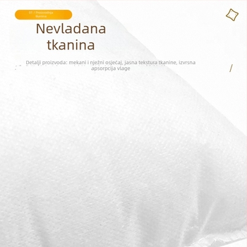 Jezgra jastuka od PP pamuka, navlaka od neiskrivnog materijala, kvadratno jezgro, prilagodljivo, moderan minimalistički stil