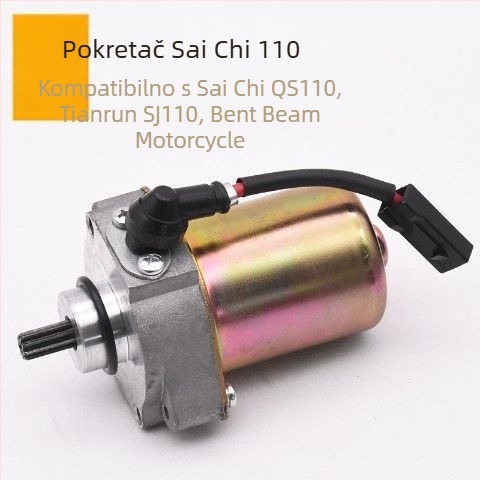 Pokretač motora za motocikl CG125 – jednocilindarski, zapremina 50–150 cm³, potrošnja 2 L/100 km, Mojiosaurus