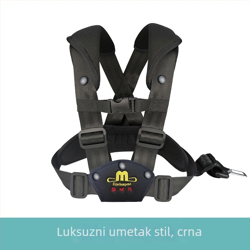 Prijenosno Isofix dječje auto-sjedalo za putovanje, poliesterski materijal, mogućnost prilagodbe