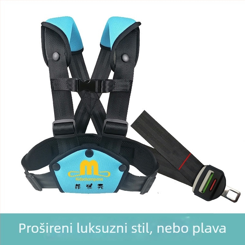 Prijenosno Isofix dječje auto-sjedalo za putovanje, poliesterski materijal, mogućnost prilagodbe