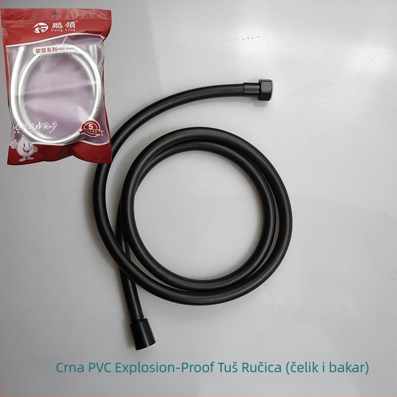 Tuš crijevo od nehrđajućeg čelika s bakrenim jezgrom, model Geying 0024, nazivni tlak 1.0 MPa, radna temperatura 0-90°C