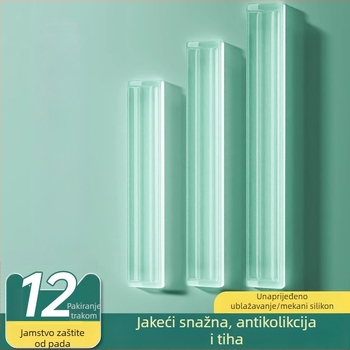 Silikonska zaštita za vrata hladnjaka, jastuk za kvaku, tih rad, otporan na habanje