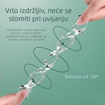 Silikonska zaštita za vrata hladnjaka, jastuk za kvaku, tih rad, otporan na habanje