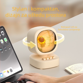 Bluetooth zvučnik s bežičnim mikrofonom za karaoke – Sve-u-jednom prenosni vanjski zvučnik; Bluetooth 5.0; Ugrađena baterija 1000–1200mAh; Snaga 5W; Frekvencijski odziv 20 Hz–20 kHz; Domet 10 m