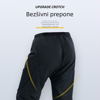 Podijeljeno kišno pončo za motocikl i električni skuter, tkanina 22-silk, PVC vodootporni sloj, za jednu odraslu osobu