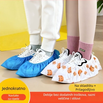 Jednokratne navlake za obuće za unutarnju uporabu, debele, protuklizne, od netkanog materijala, moguć tiskanje logotipa, universalna primjena
