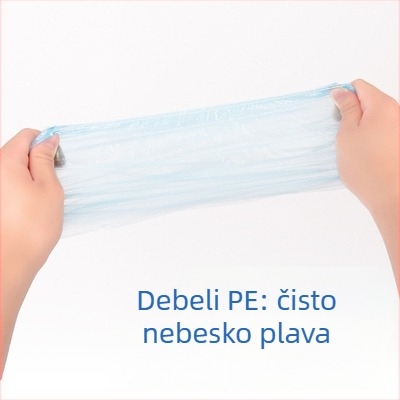 Jednokratne navlake za obuće - Miaojie, zaštita od prašine, za odrasle, PE polietilen, 60-dnevni rok trajanja