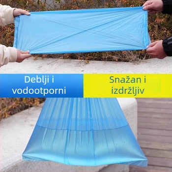 Jednokratna vodootporna zaštita za cipele, proziran debeli plast, duga zaštita za vanjske aktivnosti