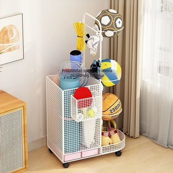 Unutarnji stalak za pohranu lopti za košarku, odbojku i badminton