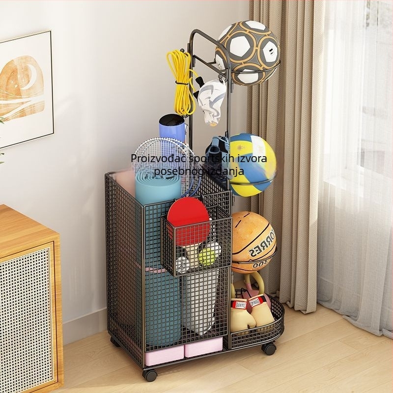 Unutarnji stalak za pohranu lopti za košarku, odbojku i badminton