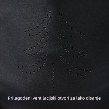 Biciklistička maska s fleece zaštitom lica i kapuljom otporna na vjetar – materijal Spandex/Lycra, brend Soriwai, unisex, mogućnost prilagođavanja